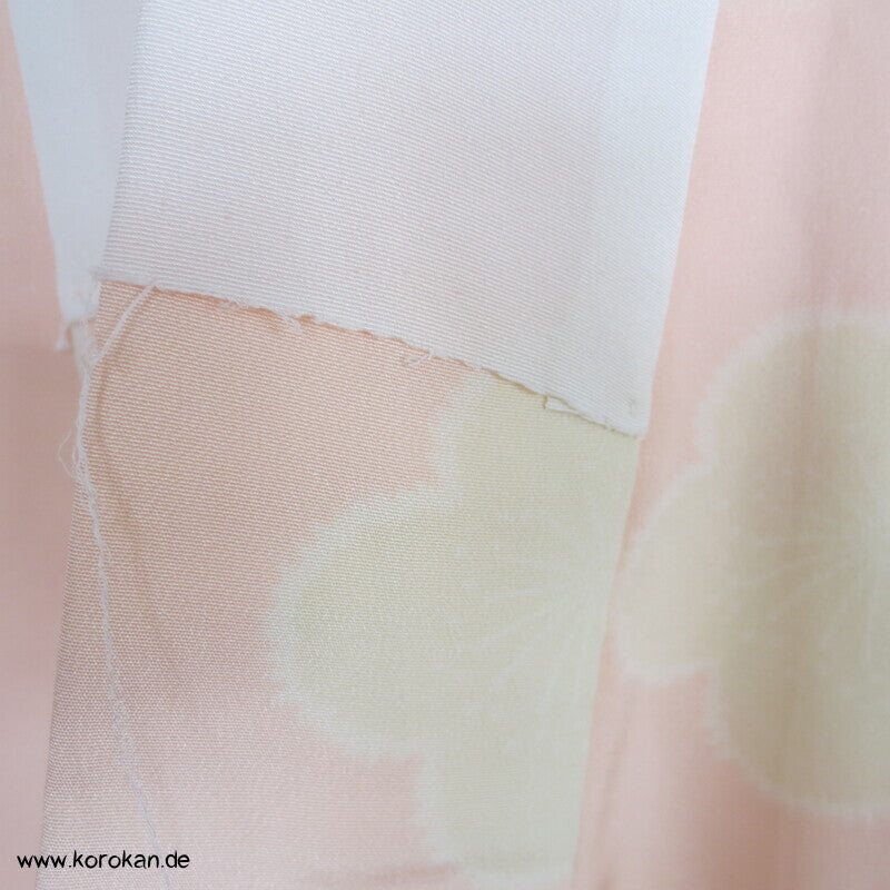Ume Blüten Seidencrepe Juban Unterkimono