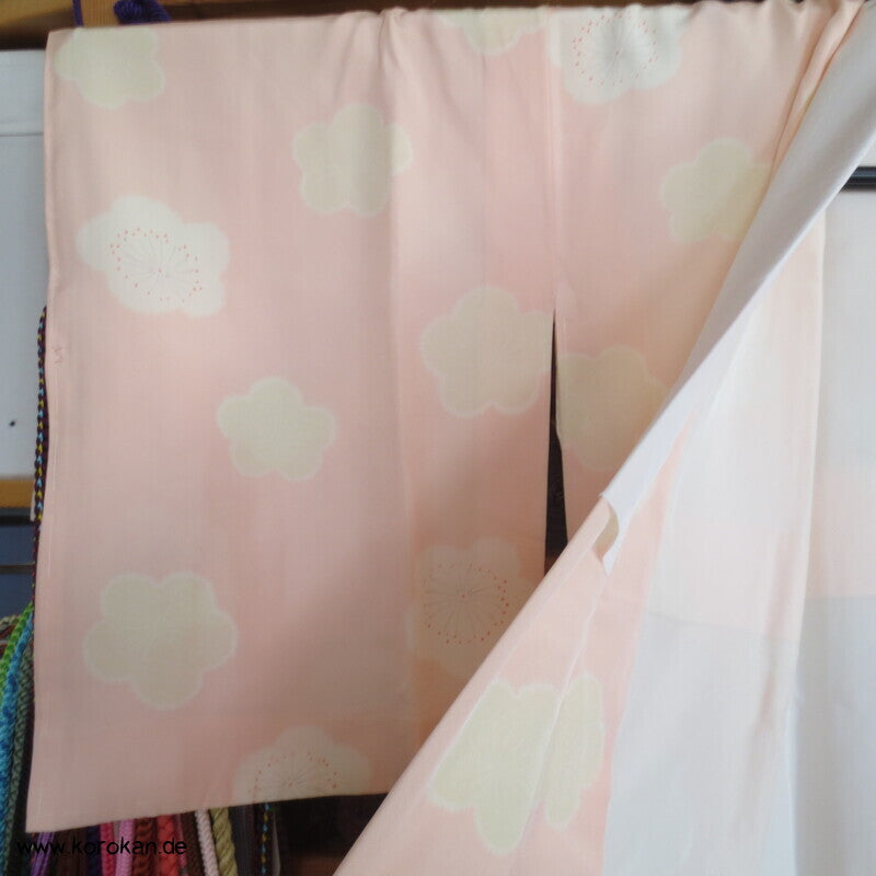Ume Blüten Seidencrepe Juban Unterkimono