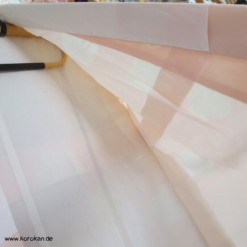 Ume Blüten Seidencrepe Juban Unterkimono