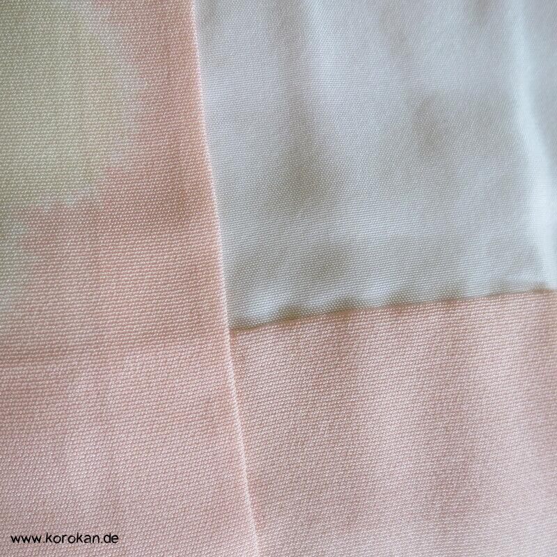 Ume Blüten Seidencrepe Juban Unterkimono