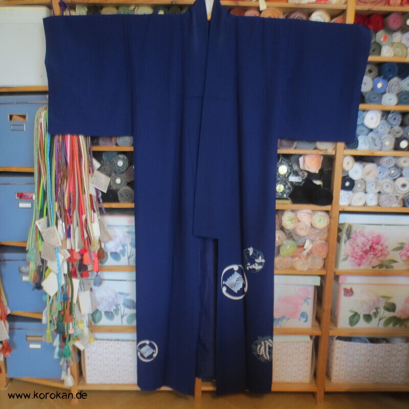Mustermon Hitoe Iro Tomesode Crepe Kimono, zwitter