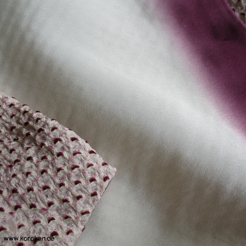 Antiker Shibori - Stickerei Homongi Kimono