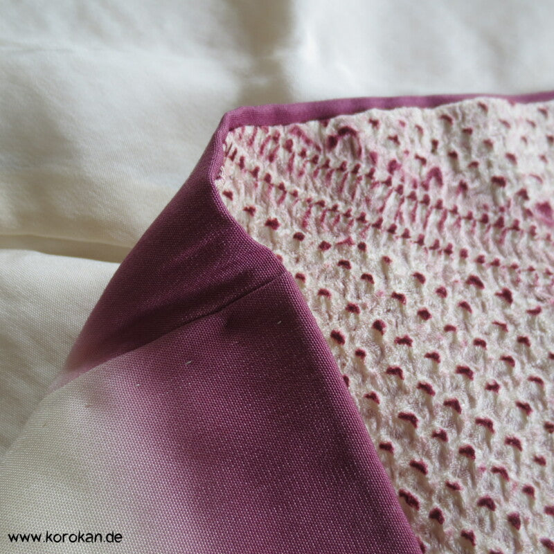 Antiker Shibori - Stickerei Homongi Kimono
