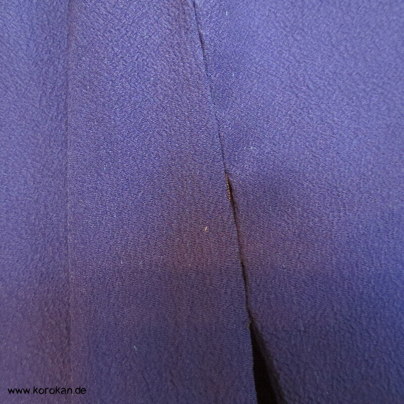 Mustermon Hitoe Iro Tomesode Crepe Kimono, zwitter