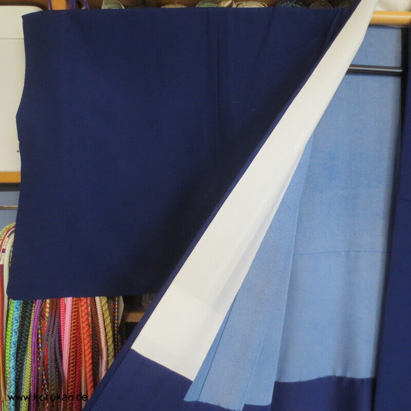 Mustermon Hitoe Iro Tomesode Crepe Kimono, zwitter