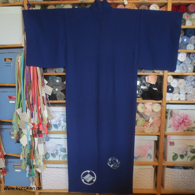 Mustermon Hitoe Iro Tomesode Crepe Kimono, zwitter