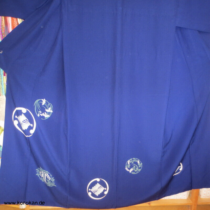 Mustermon Hitoe Iro Tomesode Crepe Kimono, zwitter