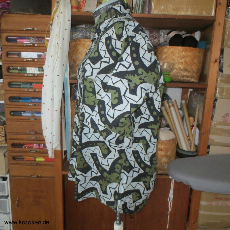 Hawai Herrenhemd aus afrikanischer Baumwolle, fein und leicht, Gr. L