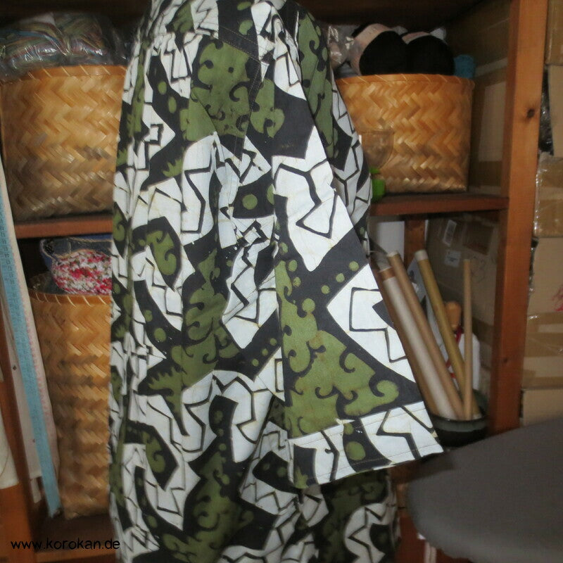 Hawai Herrenhemd aus afrikanischer Baumwolle, fein und leicht, Gr. L