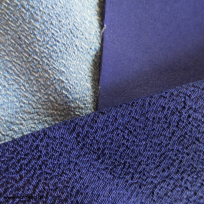Mustermon Hitoe Iro Tomesode Crepe Kimono, zwitter