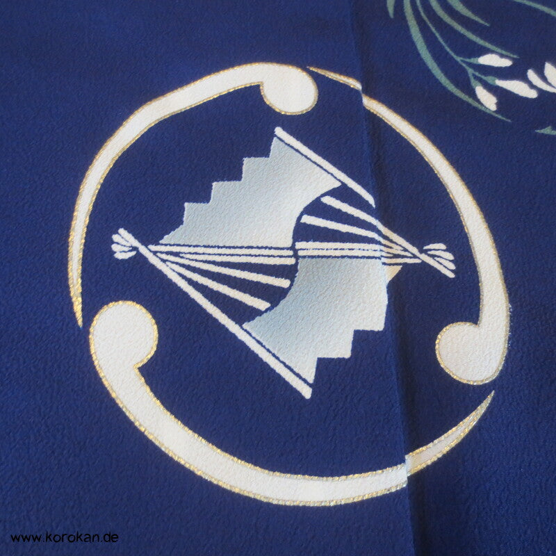 Mustermon Hitoe Iro Tomesode Crepe Kimono, zwitter