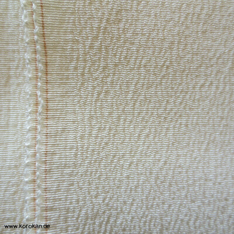 japanische natur Chirimen Crepe Seide Tanmono für Kimono