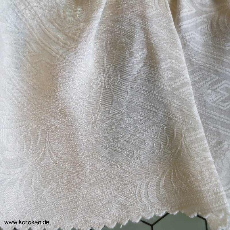 Shibori Päonien, Sayagata Rinzu Seidendamast Obiage