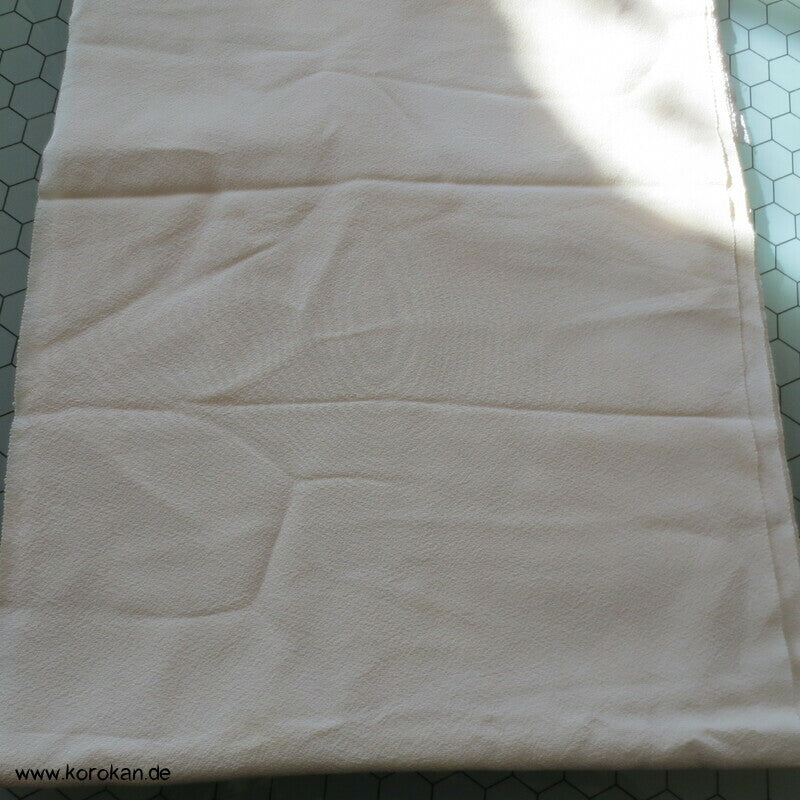 japanische natur Chirimen Crepe Seide Tanmono Kimono Stoffrolle