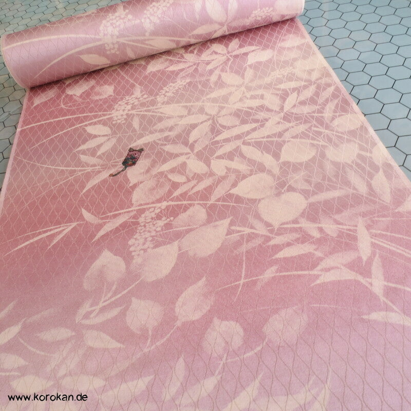 Tatewaku und Amulette Seide / Wolle Kimono Damast