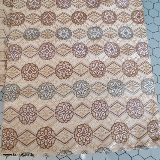 Mini Maru Obi Seidenjacquard, Set, Deckchen, Tischmittelstück, Fukusa