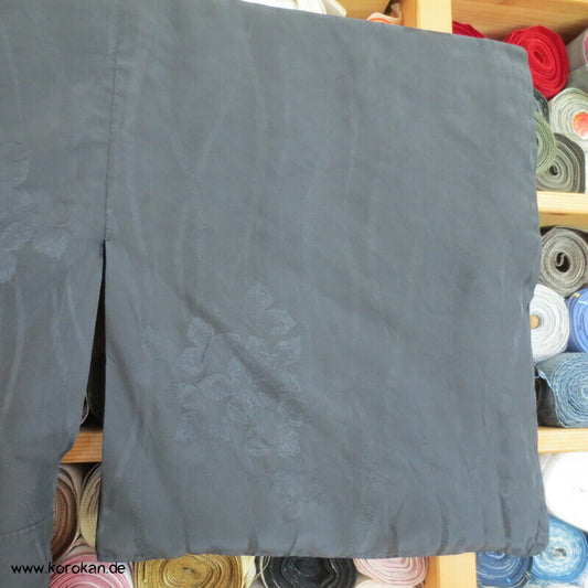 überfärbter Seidendamast Juban Unterkimono, mit Bändern