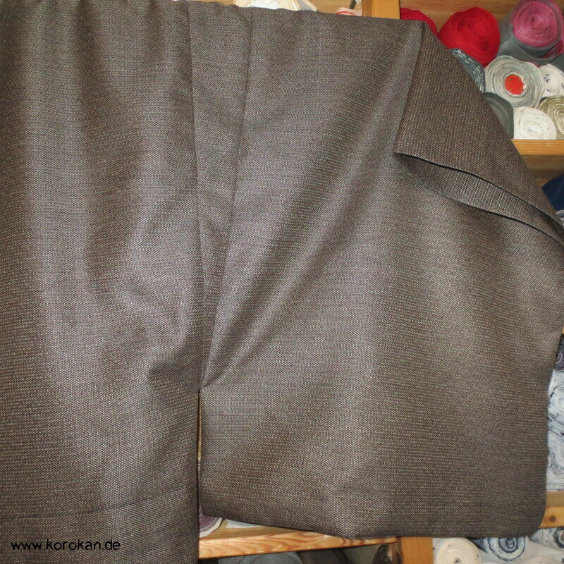 Wolle Seide Hitoe Herren Kimono, Anfertigung