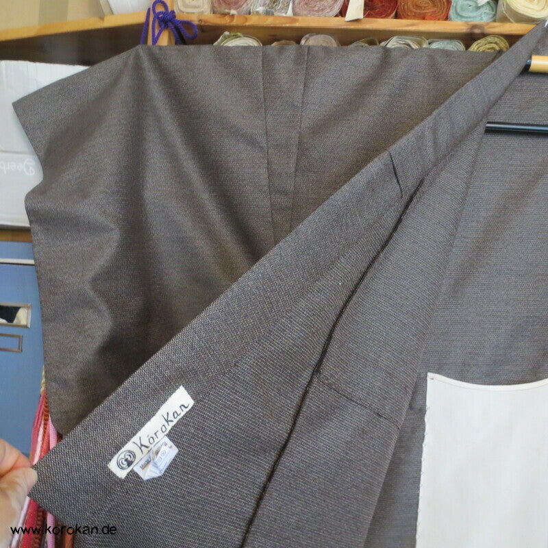 Wolle Seide Hitoe Herren Kimono, Anfertigung
