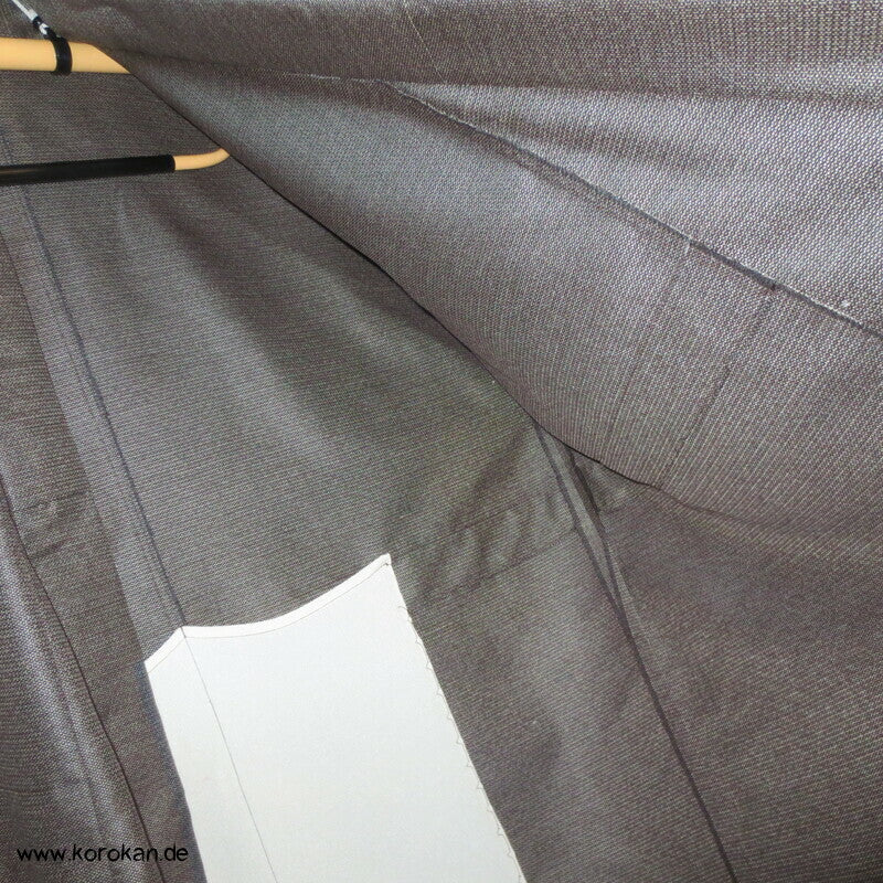 Wolle Seide Hitoe Herren Kimono, Anfertigung