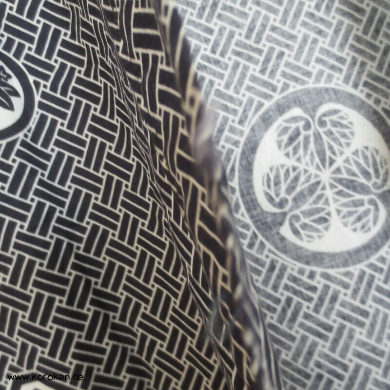 Higaki Flechtmuster Nemaki - Kinder / Jungen Kimono zum Schlafen, Baumwolle