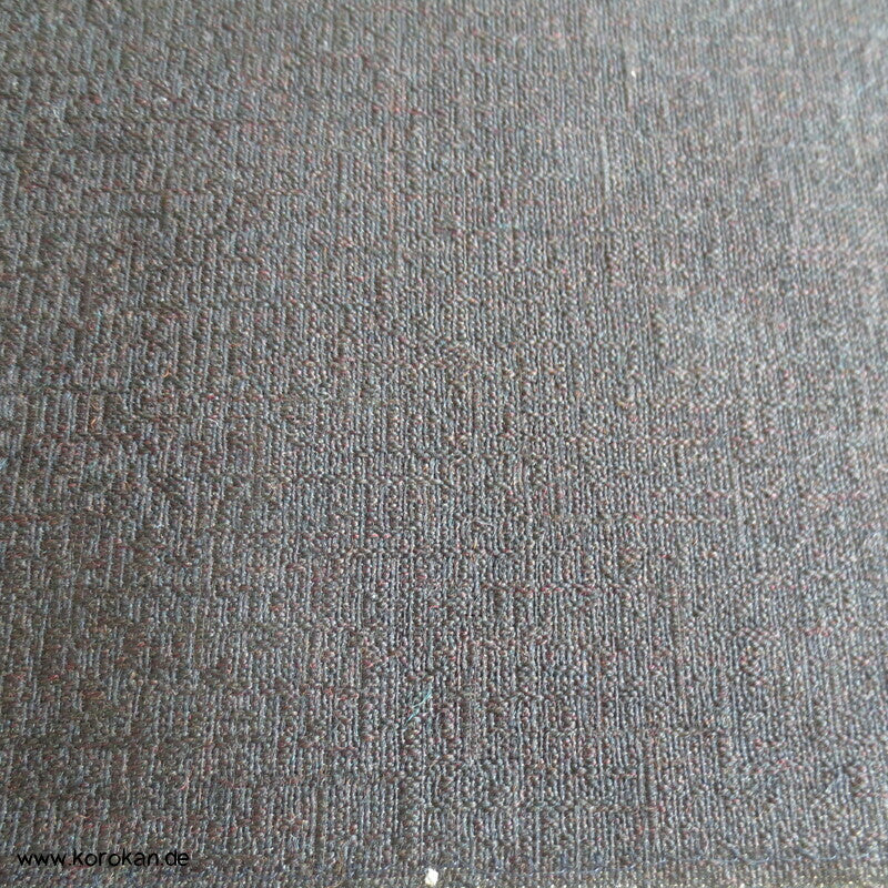braunschwarze Wolle / Seide Männer Kimono Tanmono Stoffrolle
