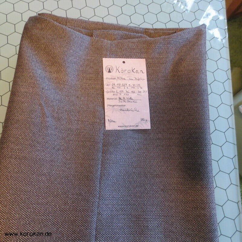 Wolle Seide Hitoe Herren Kimono, Anfertigung