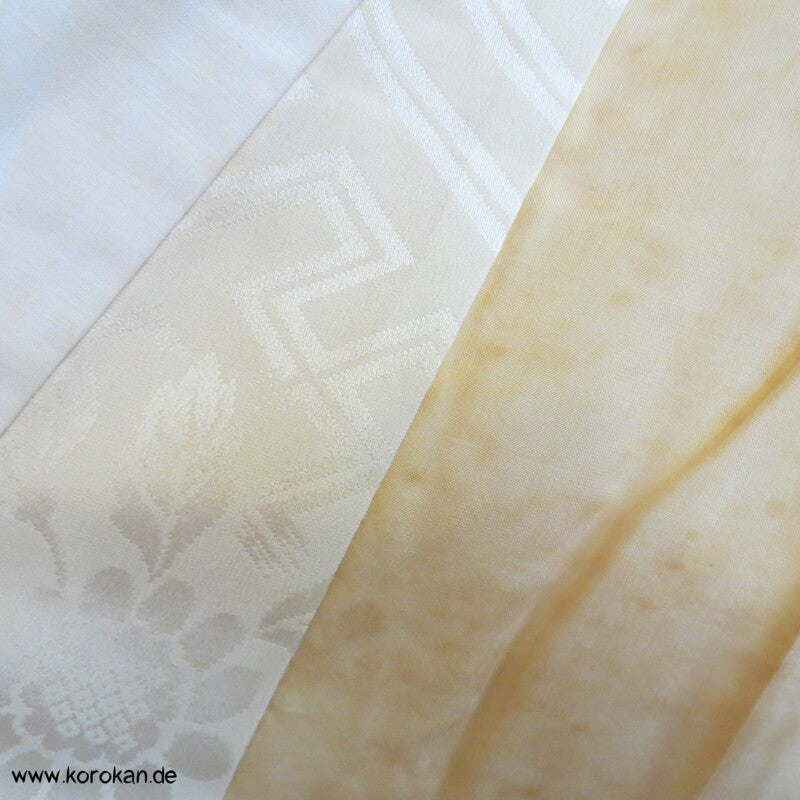 Sayagata Rinzu Seiden Damast Juban Kimono