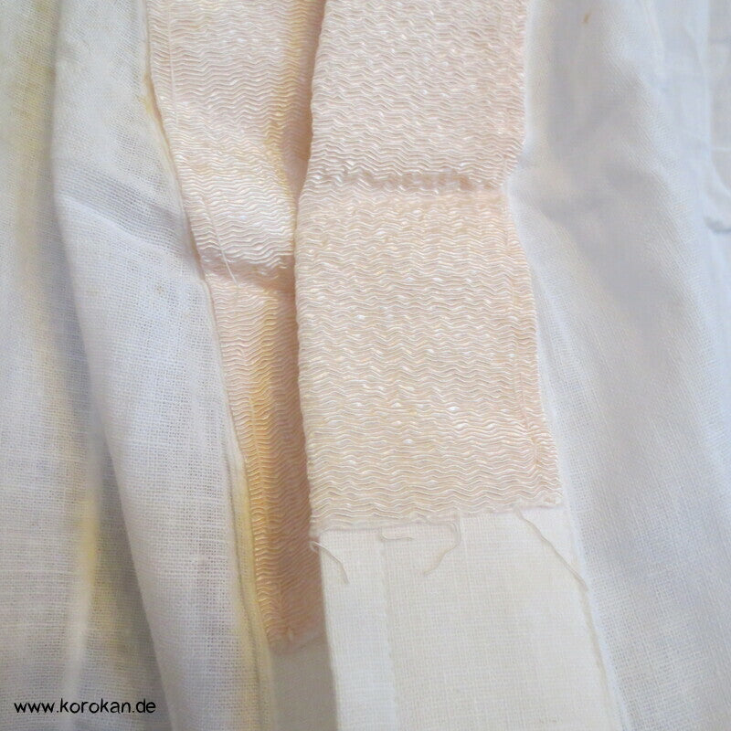 Hadajuban Kimono Unterhemd mit Spitzenärmeln und Han Eri