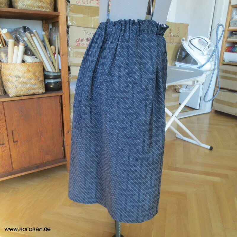 Kimono Sayagata Seidendamast Bias Cut Rock