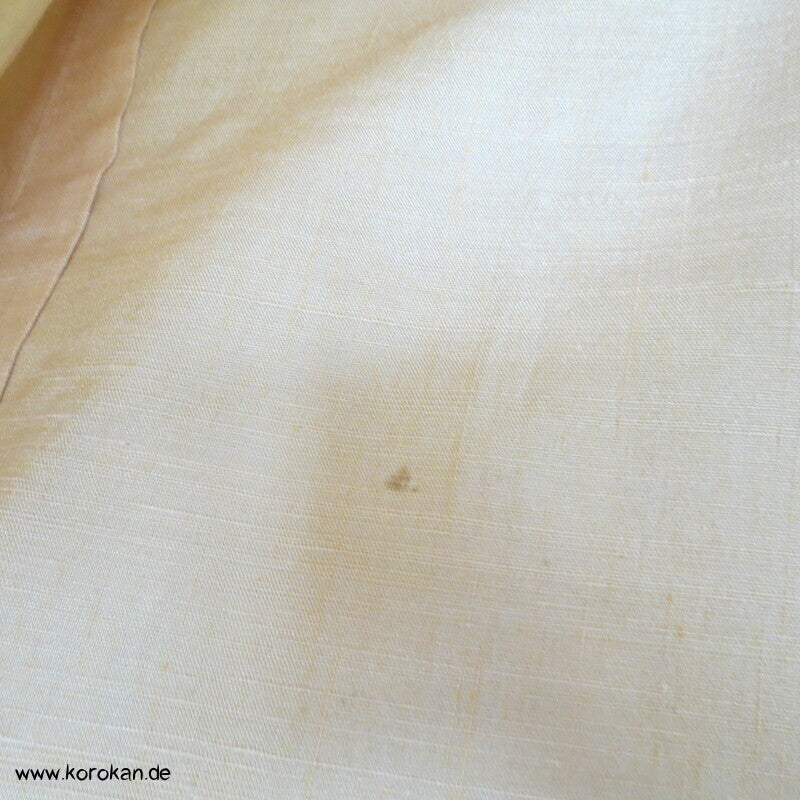 Kreise Kasuri Tsumugi Hitoe ungefütterter Japan Kimono