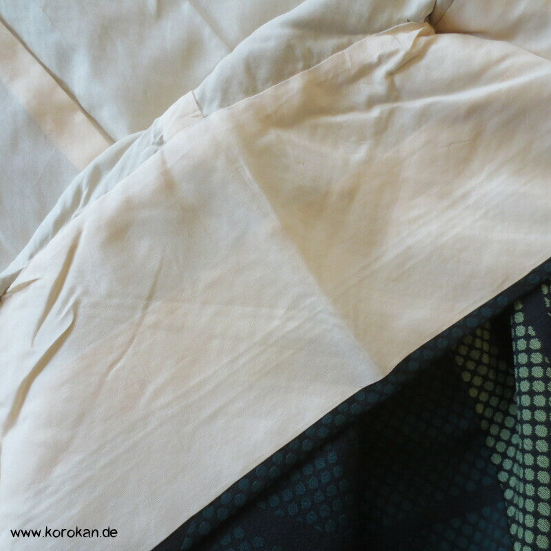 Crazy Chrysanthemen Komon Seiden Kimono, in Jacquardwebung