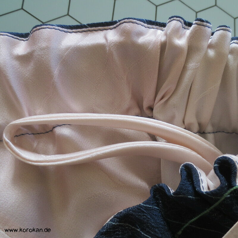 Kimono Sayagata Seidendamast Bias Cut Rock