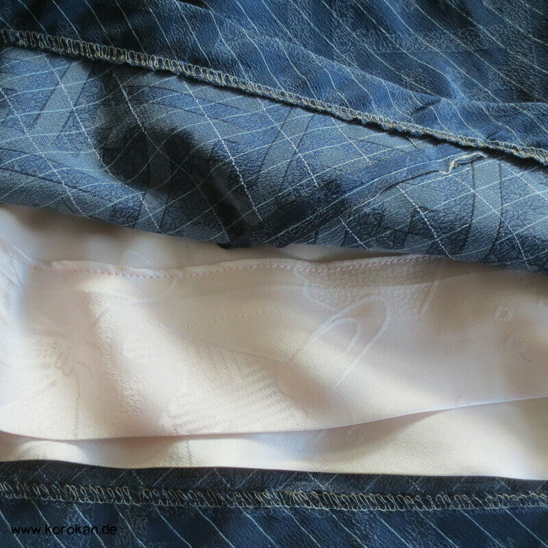 Kimono Sayagata Seidendamast Bias Cut Rock