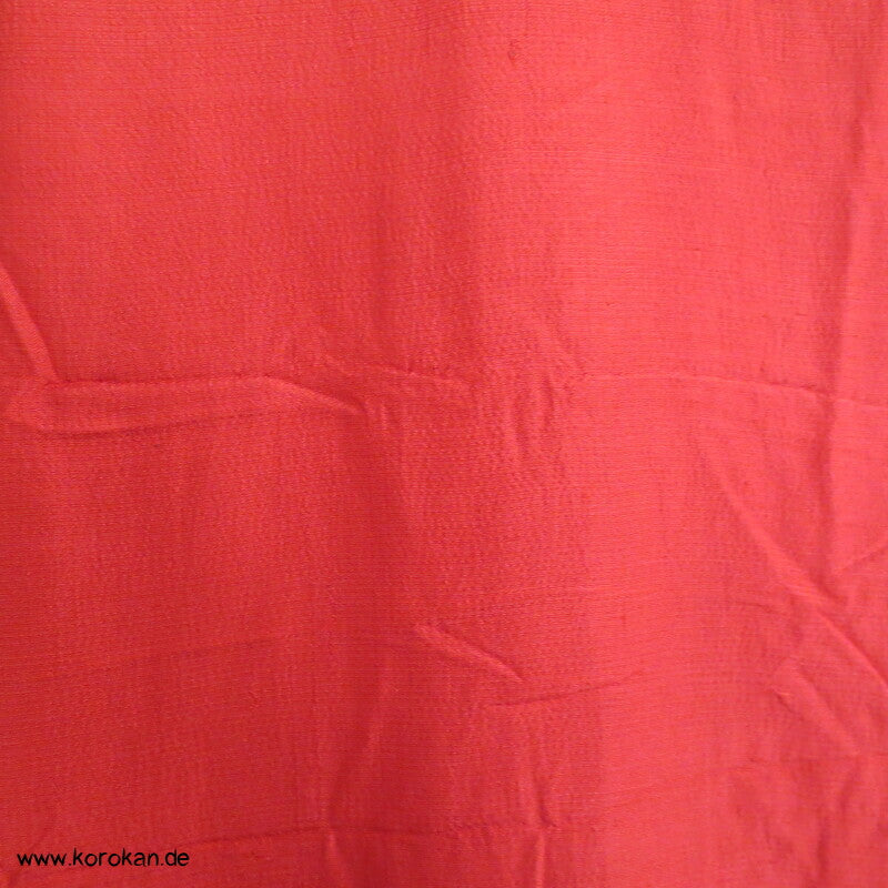 rote Wildseide, antiker Juban Unterkimono