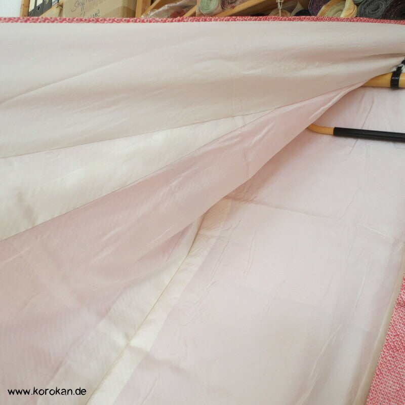 rosa Full Shibori Chrysanthemen Furisode