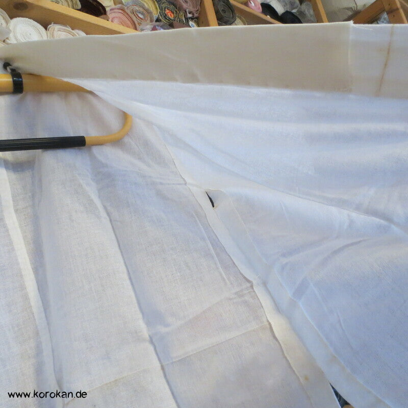 Hadajuban Kimono Unterhemd mit Spitzenärmeln und Han Eri