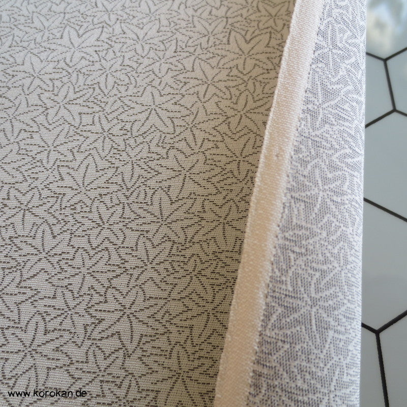 Ahornblättern Jacquard Kimono Seide
