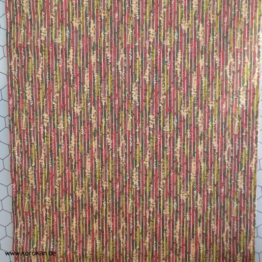 Camouflage Streifen Kimono Wolle