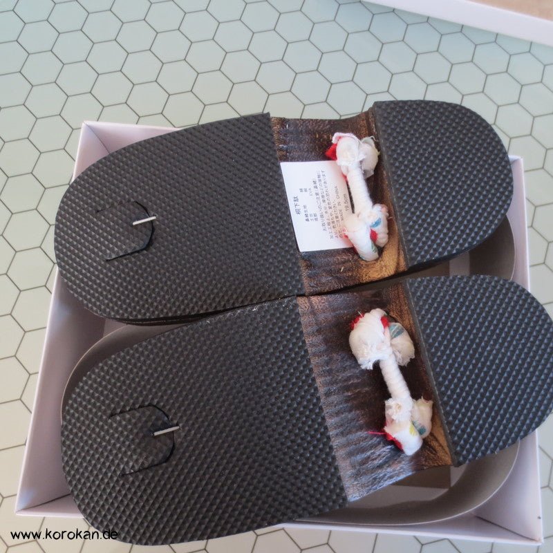 japanische Geta - für Mädchen / Kinder - 19,5 cm, neu
