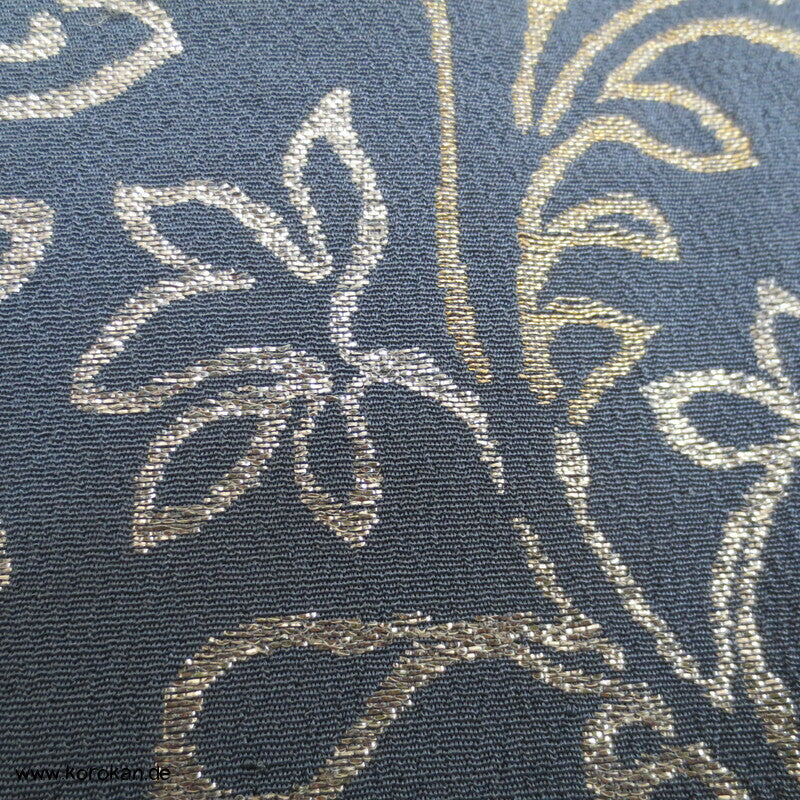 festlicher chinesischer Seiden Brokat 1950'er Komon Kimono