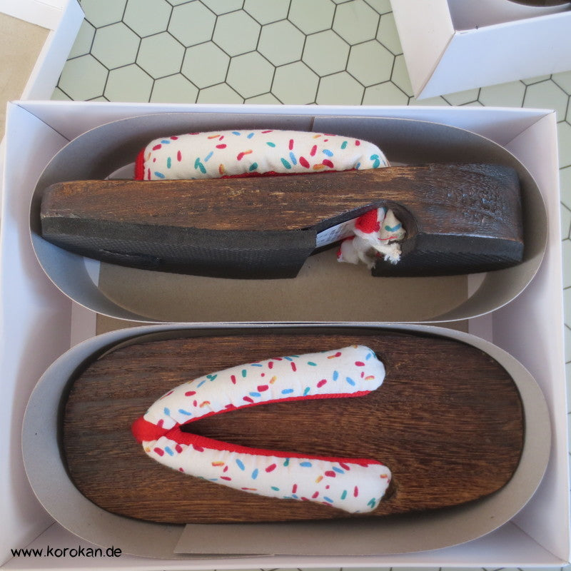 japanische Geta - für Mädchen / Kinder - 19,5 cm, neu
