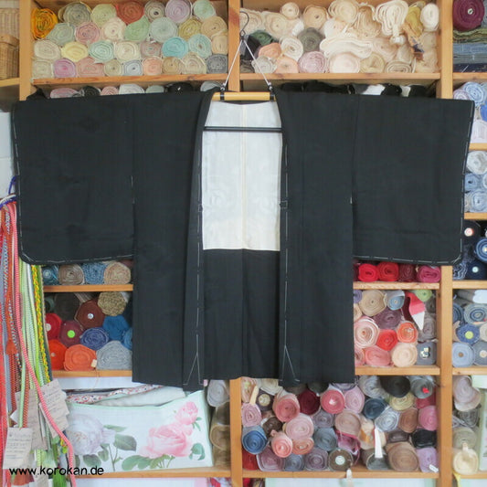 gewebte Muster Wolken Haori Kimono Jacke