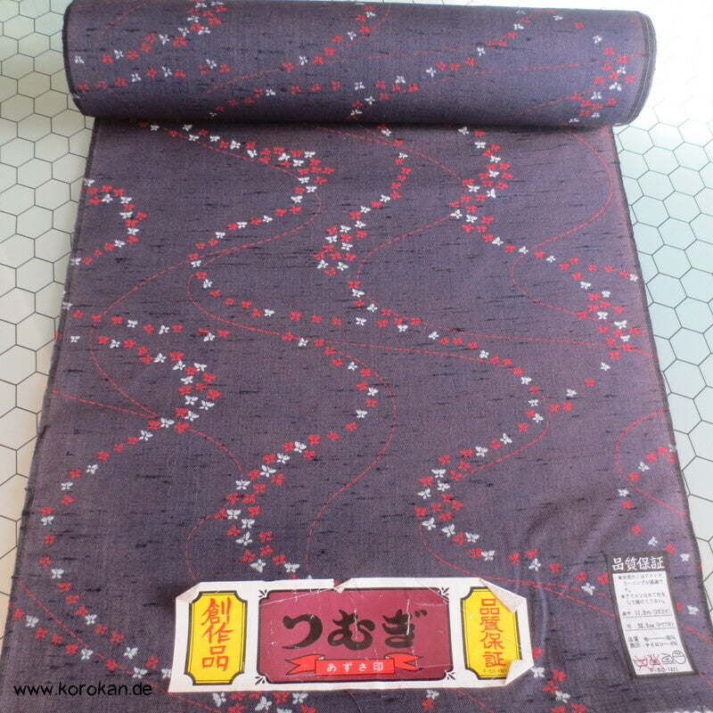Schmetterling Wellen Kimono Wollstoff