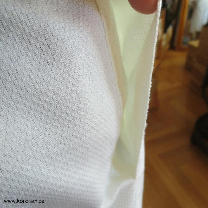 Hakama artige Hose, Handtuchrollen Baumwoll Gerstenkorn Stoff