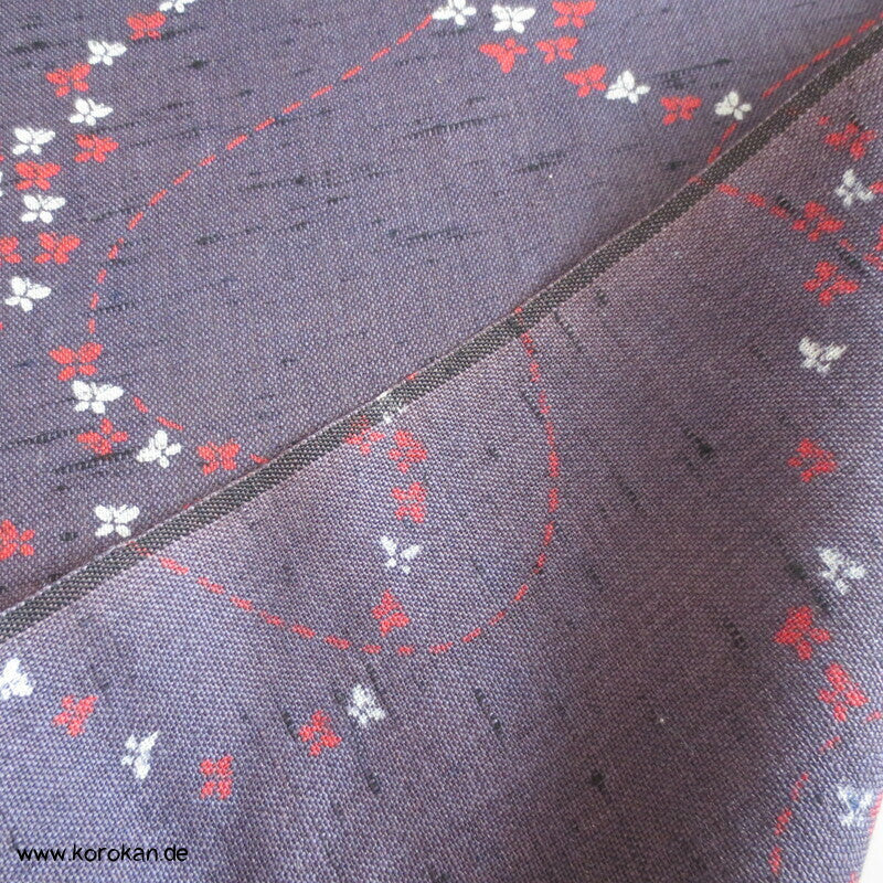 Schmetterling Wellen Kimono Wollstoff