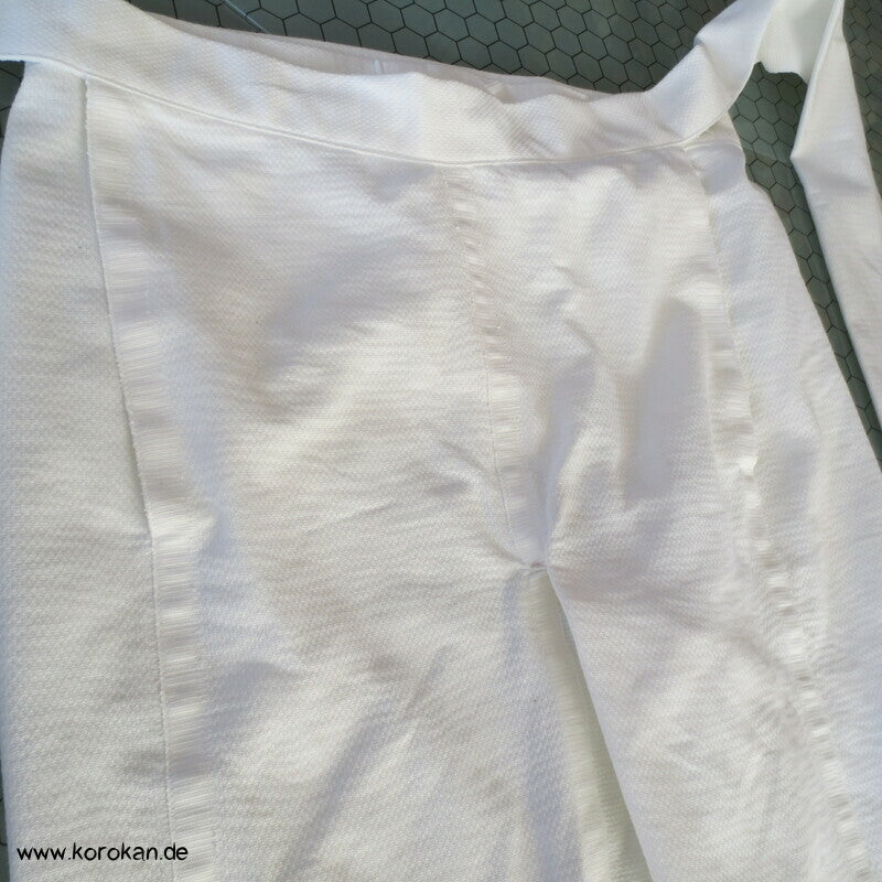 Hakama artige Hose, Handtuchrollen Baumwoll Gerstenkorn Stoff
