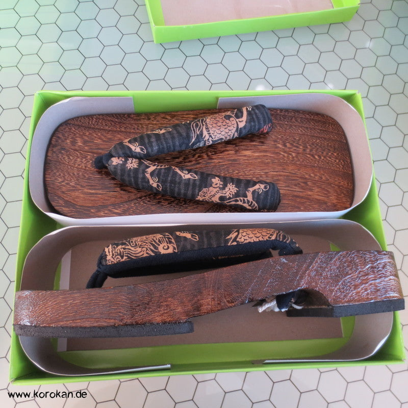 Geta - rechteckige Form für Männer - 26 cm