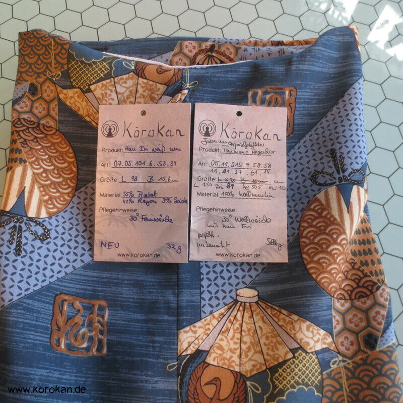 Herren Juban feinster Wollmuslin - Anfertigung