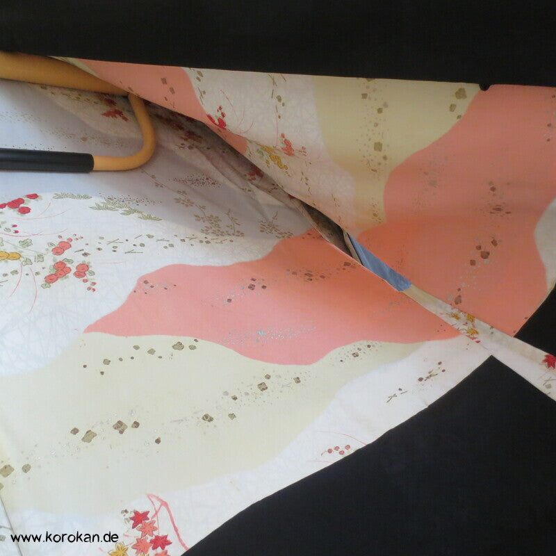 gewebte Shikishi schwarze Haori